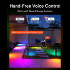 4PC Lumary Smart RGBAI Pathway Lights Pro