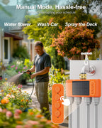 Lumary Solar WiFi Sprinkler Timer 4 Zone