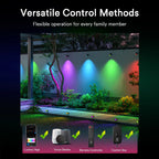 6PC Lumary Smart Outdoor Spot Lights 56ft Gen 2