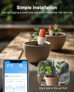 Lumary Wireless WiFi Moisture/Temperature Soil Meter