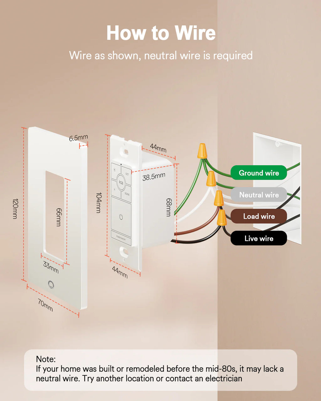 Lumary Light Switch