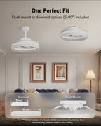 Lumary Smart Ceiling Fans with Lights G1