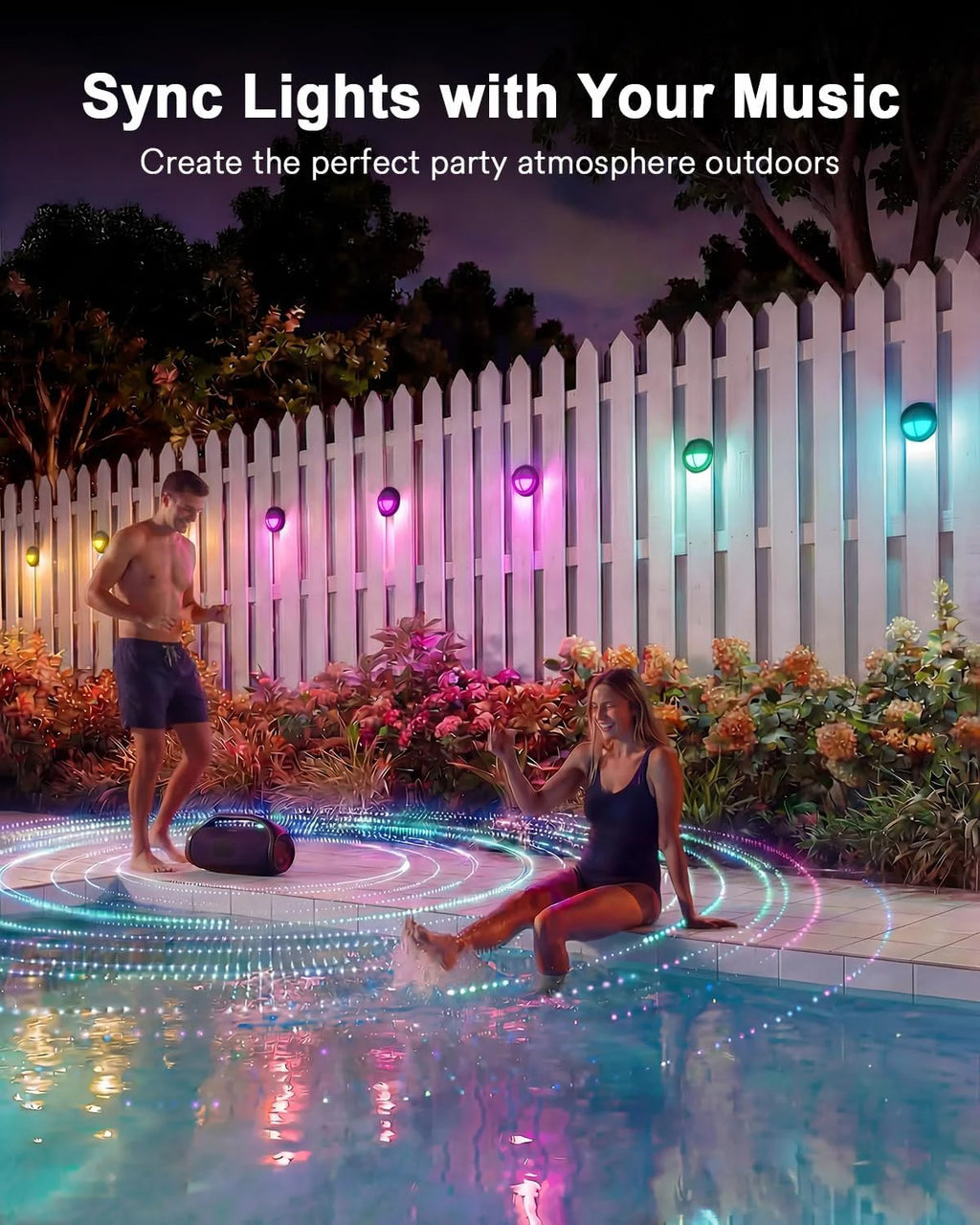 6PC Lumary Smart LED Deck Lights