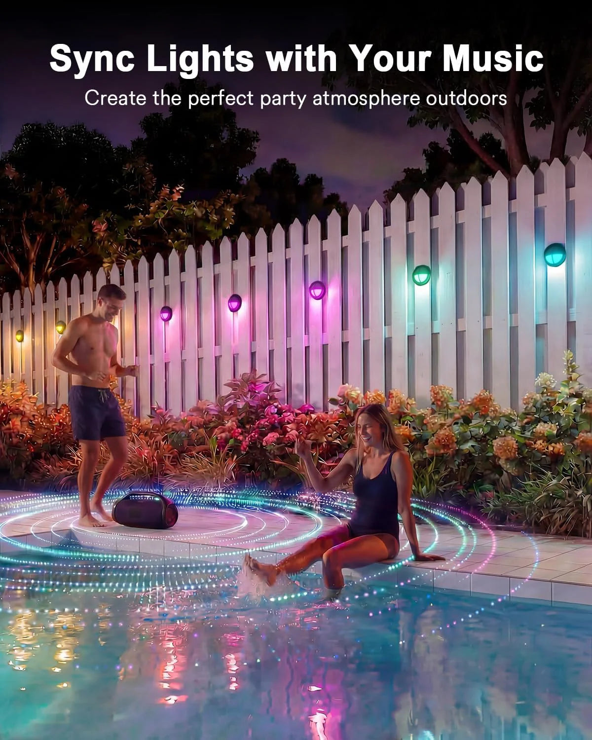 6PC Lumary Smart LED Deck Lights