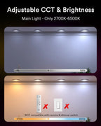 Lumary Smart RGBAI Can Light with Gradient Accent Night Light 4 inch 9W 780lm