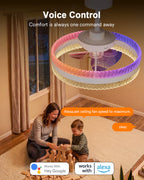 Lumary Smart Ceiling Fans with Lights G1