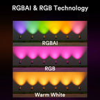 6PC Lumary Smart RGBAI Landscape Lights Pro 36W 3000LM 65ft