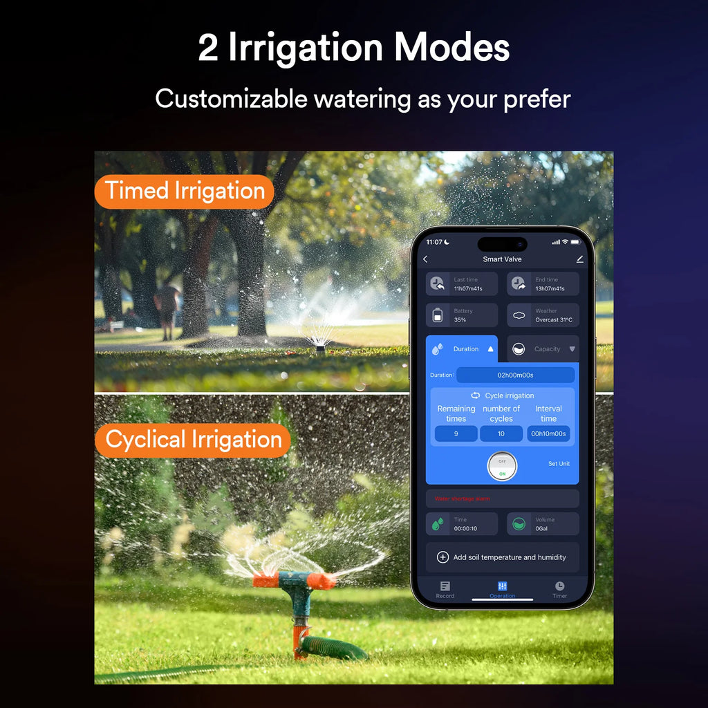 Lumary WiFi Solar Water Timer