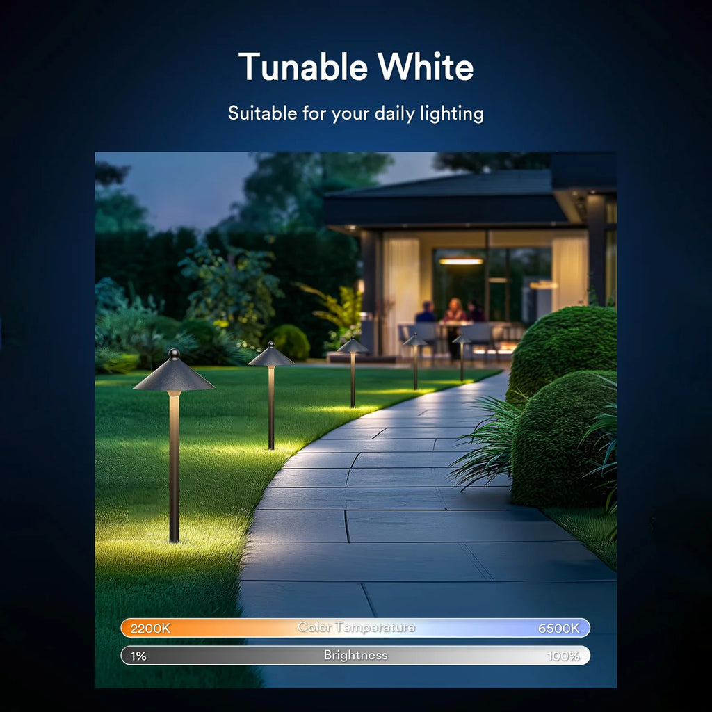 4PC lumary smart outdoor pathway lights 2