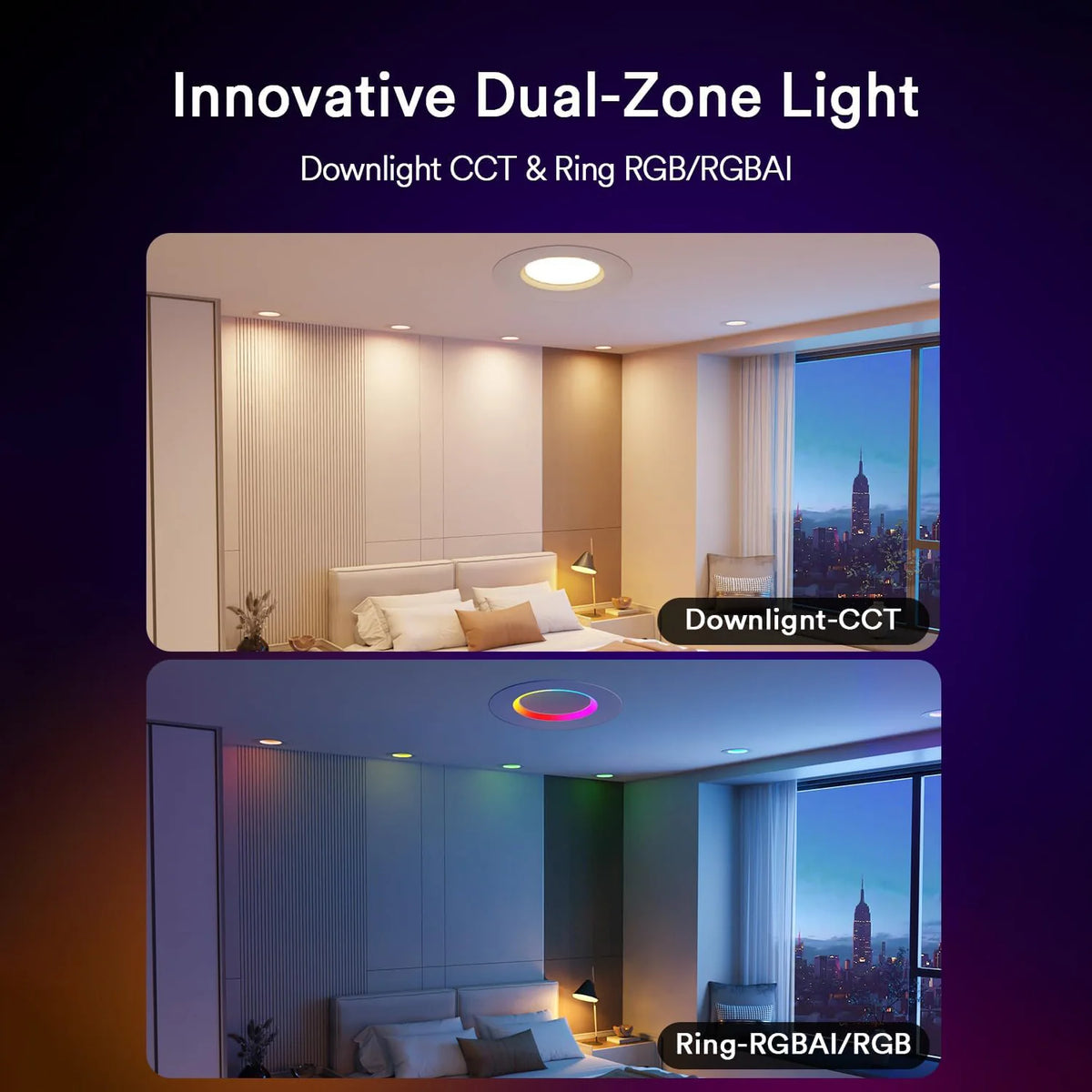 Lumary Smart Retrofit LED Recessed Lighting pro 6 Inch