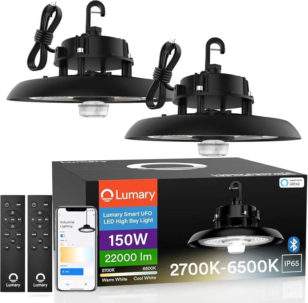 Lumary Smart UFO LED High Bay Light - A 150W