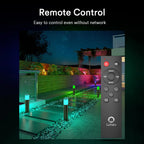 6PC Lumary RGBAI Smart WiFi Pathway Lights 62ft