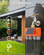 Lumary Solar WiFi Sprinkler Timer 4 Zone