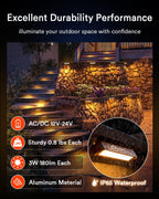 8PC Lumary Smart Retaining Wall Light