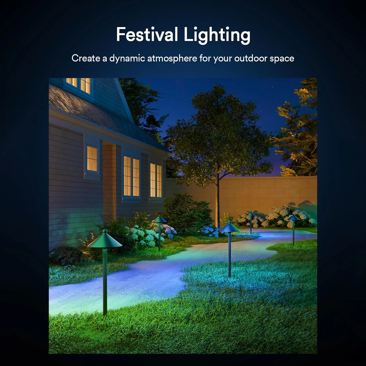4PC lumary smart outdoor pathway lights 2