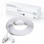 Lumary 12ft Extension Cord for Permanent Outdoor Lights 2