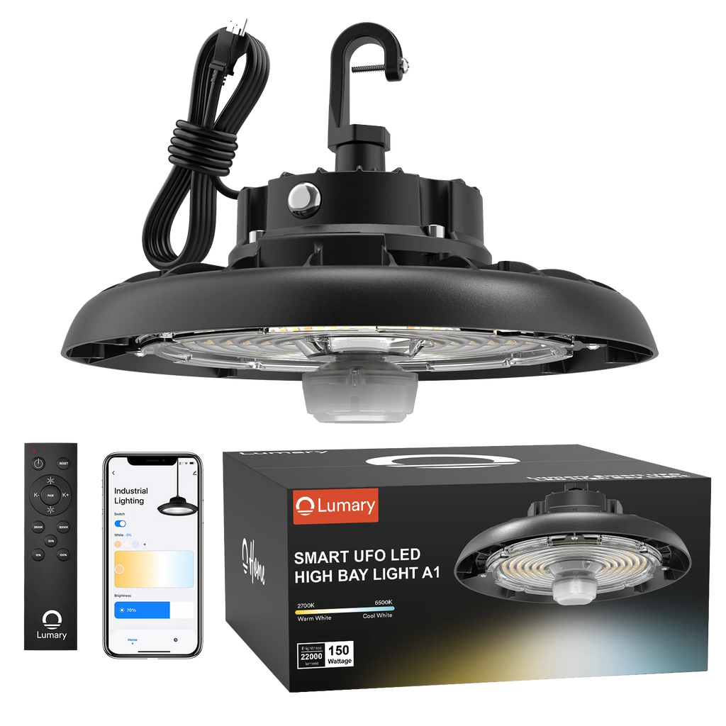 Lumary Bluetooth UFO High Bay Light 150W 22000lm