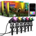 (2 6 PCs)Lumary Smart LED Outdoor Landscape Lights RGBAI Outdoor Spotlight