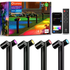4PC Lumary Smart RGBAI Pathway Lights Pro