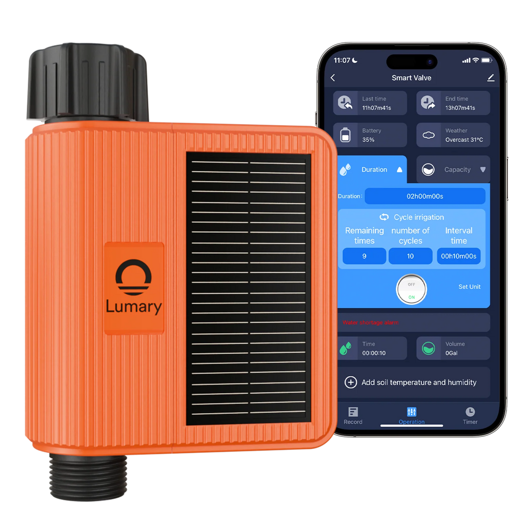 Lumary WiFi Solar Water Timer