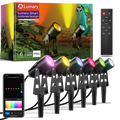 6PC Lumary Smart LED Outdoor Landscape Lights RGBAI Spotlight