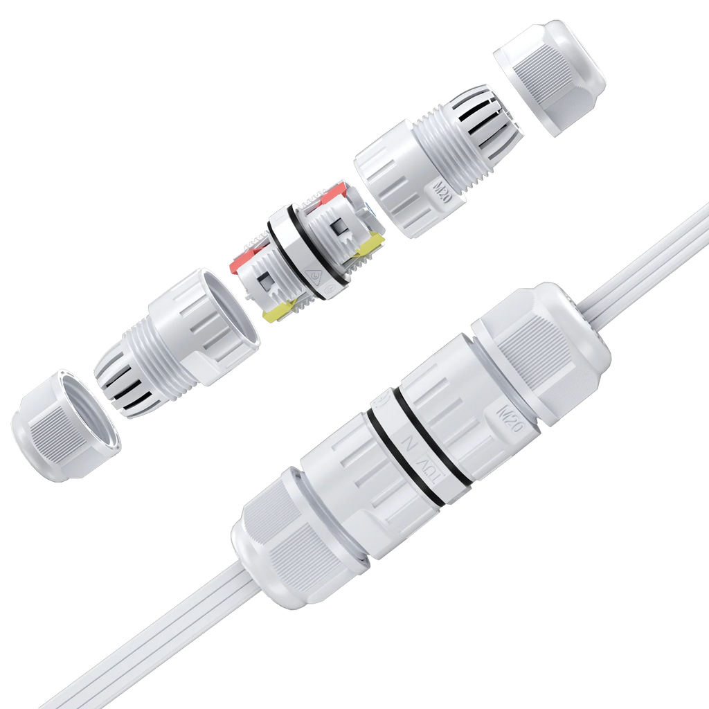 Lumary Waterproof Cable Connector 2PACK