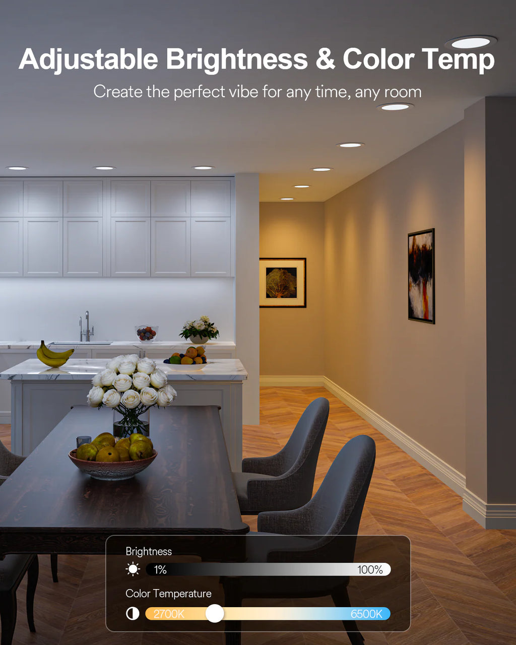 Lumary Smart Wi-Fi Canless Recessed Light