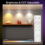 Lumary BT Remote Control Support 2700K-6500K CCT for Smart Recessed Lighting
