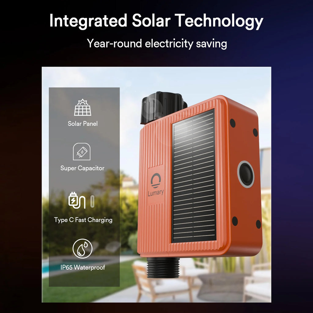 Lumary WiFi Solar Water Timer