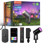 6PC Lumary Smart RGBAI Landscape Lights Pro 36W 3000LM 65ft