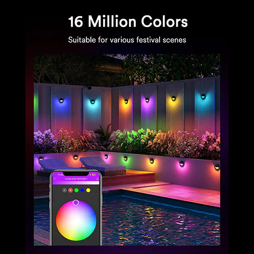 6PC Lumary Smart LED Deck Lights