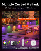 8PC Lumary Smart Retaining Wall Light