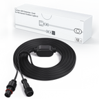 Lumary 12ft Extension Cord for Permanent Outdoor Lights 2