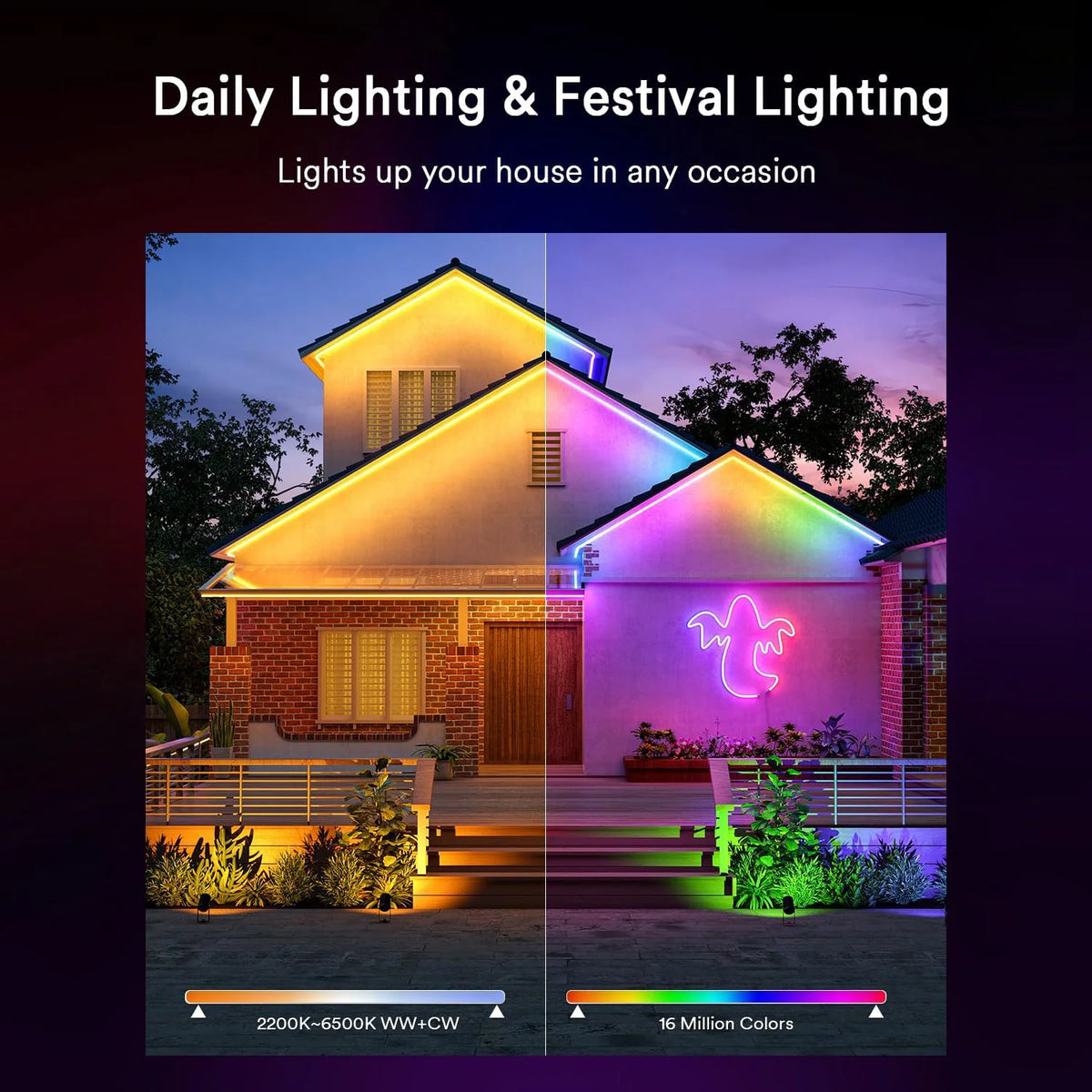Lumary Smart Outdoor Neon Rope Lights