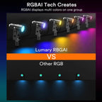 6PC Lumary Smart LED Outdoor Landscape Lights RGBAI Spotlight