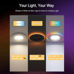 Lumary Smart RGBAI Can Light with Gradient Accent Night Light 6 inch 13W 1000lm